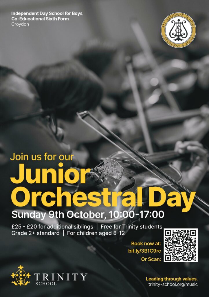 Junior Orchestral Day A5 Flyer 2022