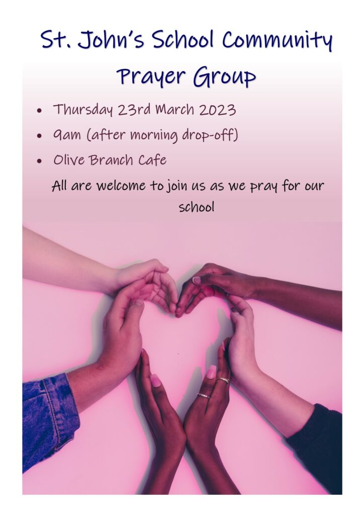 Prayer Group Poster March 2023