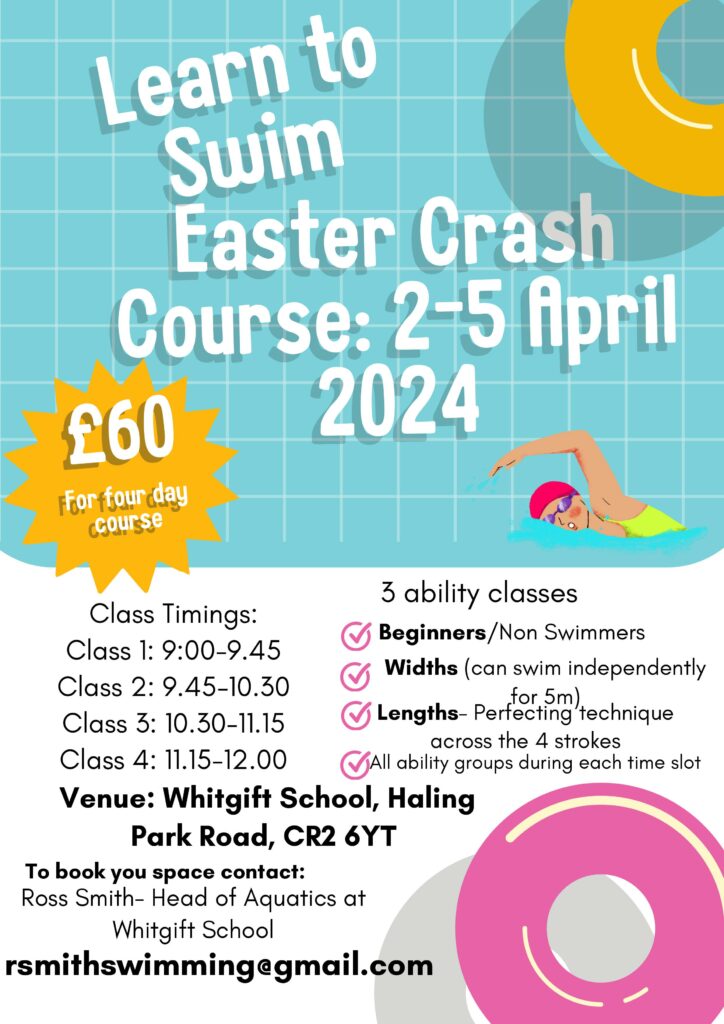 Easter- Learn to Swim Crash Course 2024